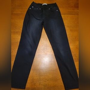 Levi's Black Tapered Jeans For Girls Style Mini Mom | Girls 12 (Women 00-2)